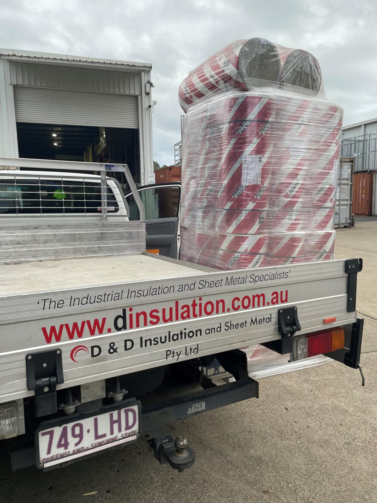 Rockwool Blanket Insulation Density x Thickness foil faced Direct